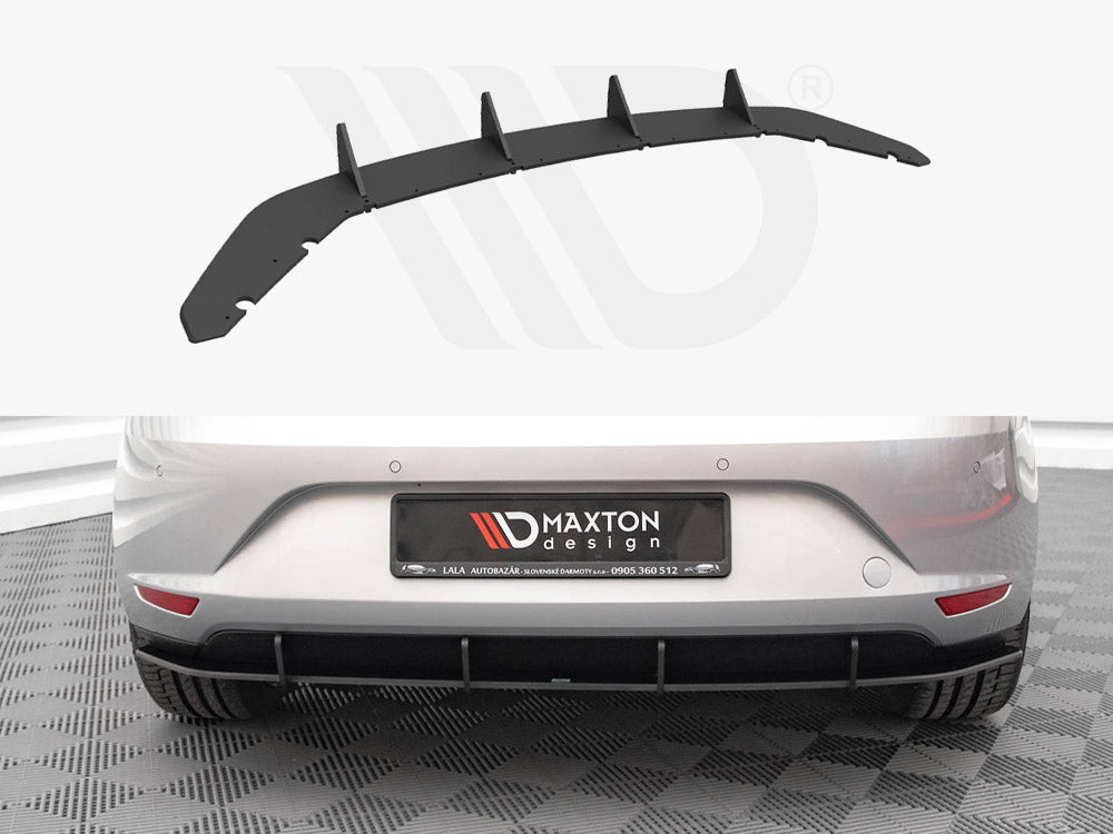 Street PRO Rear Diffuser Seat Leon Hatchback Mk3 (2012-2016) - Wayside Performance 