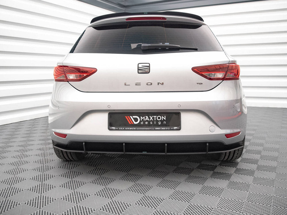 Street PRO Rear Diffuser Seat Leon Hatchback Mk3 (2012-2016) - Wayside Performance 