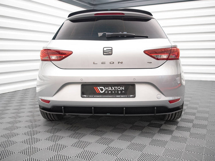 Street PRO Rear Diffuser Seat Leon Hatchback Mk3 (2012-2016) - Wayside Performance 