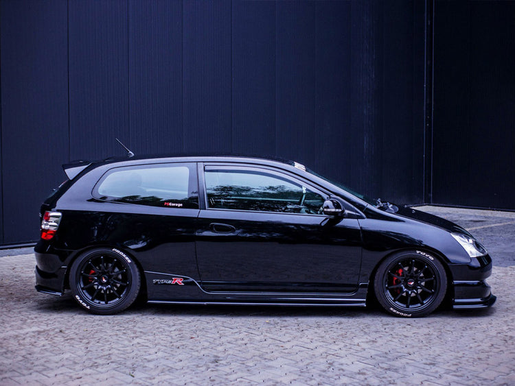Side Skirts Splitters Honda Civic EP3 (Mk7) Type-R/S Facelift (2004-2006) - Wayside Performance 