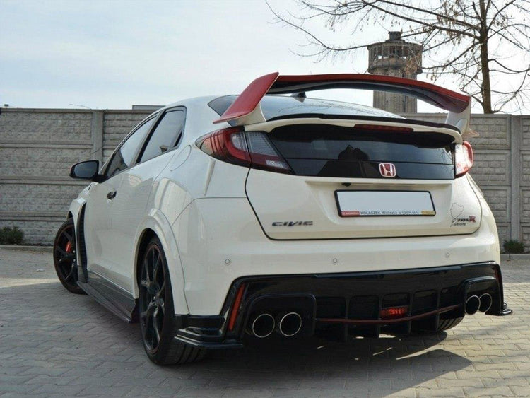 Spoiler CAP N.2 Honda Civic IX Type R (2015-2017) - Wayside Performance 