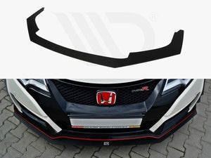 Front Racing Splitter V.1 Honda Civic IX Type R (2015-2017) - Wayside Performance 