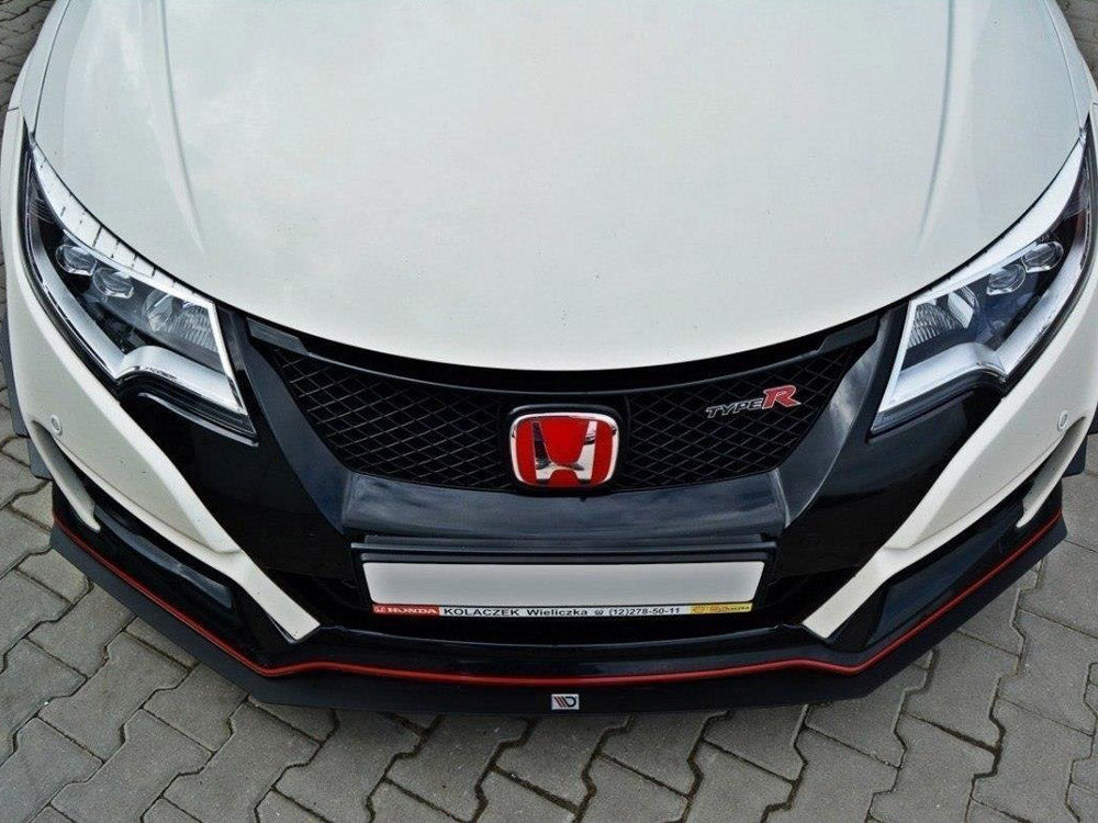 Front Racing Splitter V.1 Honda Civic IX Type R (2015-2017) - Wayside Performance 