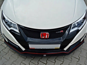 Front Racing Splitter V.1 Honda Civic IX Type R (2015-2017) - Wayside Performance 