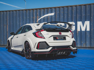 Street PRO Rear Diffuser Honda Civic X Type R - Wayside Performance 