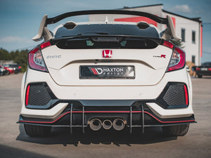 Street PRO Rear Diffuser V.2 Honda Civic X Type R - Wayside Performance 