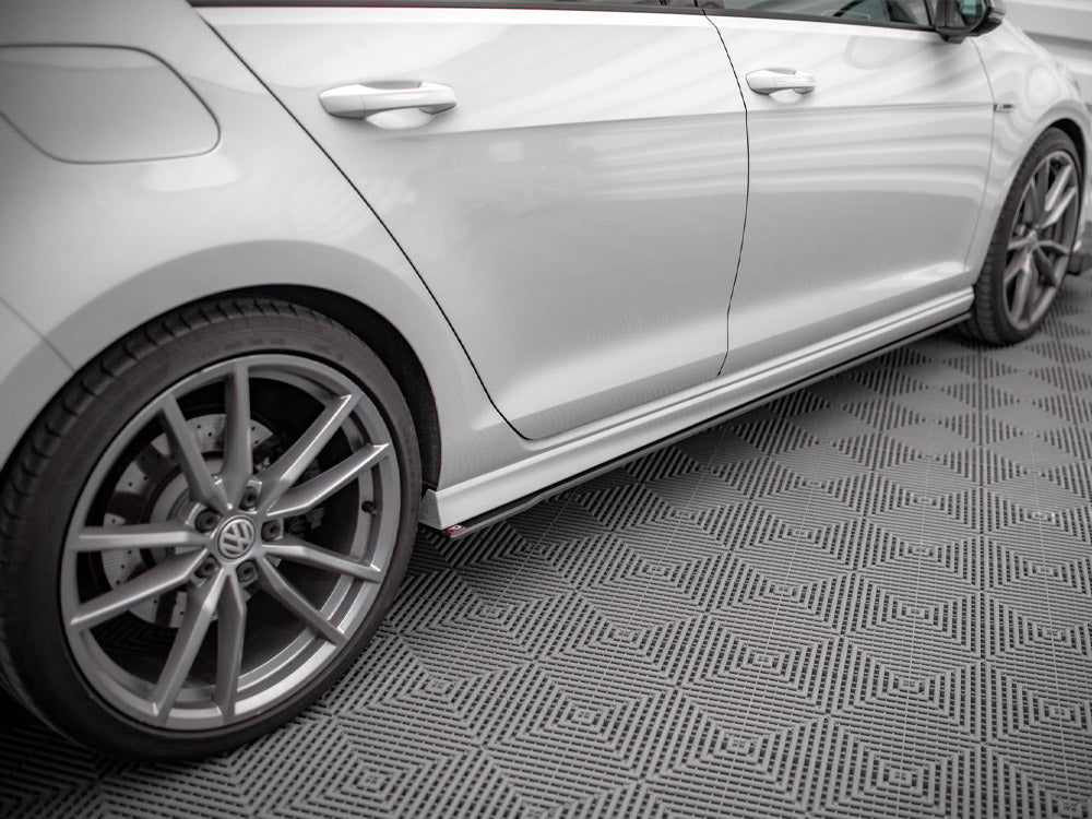 Street Pro Side Skirts Diffusers Vw Golf R Mk7 (2013-2016) - Wayside Performance 