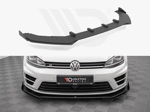 Street PRO Front Splitter V.1 (+flaps) VW Golf R MK7 (2013-2016) - Wayside Performance 