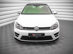 Street PRO Front Splitter V.2 VW Golf R MK7 (2013-2016) - Wayside Performance 