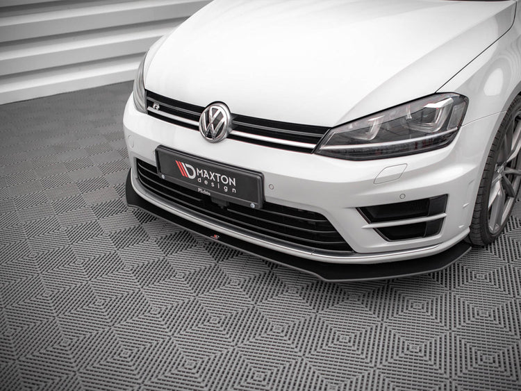 Street PRO Front Splitter V.1 VW Golf R MK7 (2013-2016) - Wayside Performance 