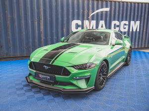 Street PRO Front Splitter V.1 Ford Mustang GT Mk6 Facelift (2017-) - Wayside Performance 