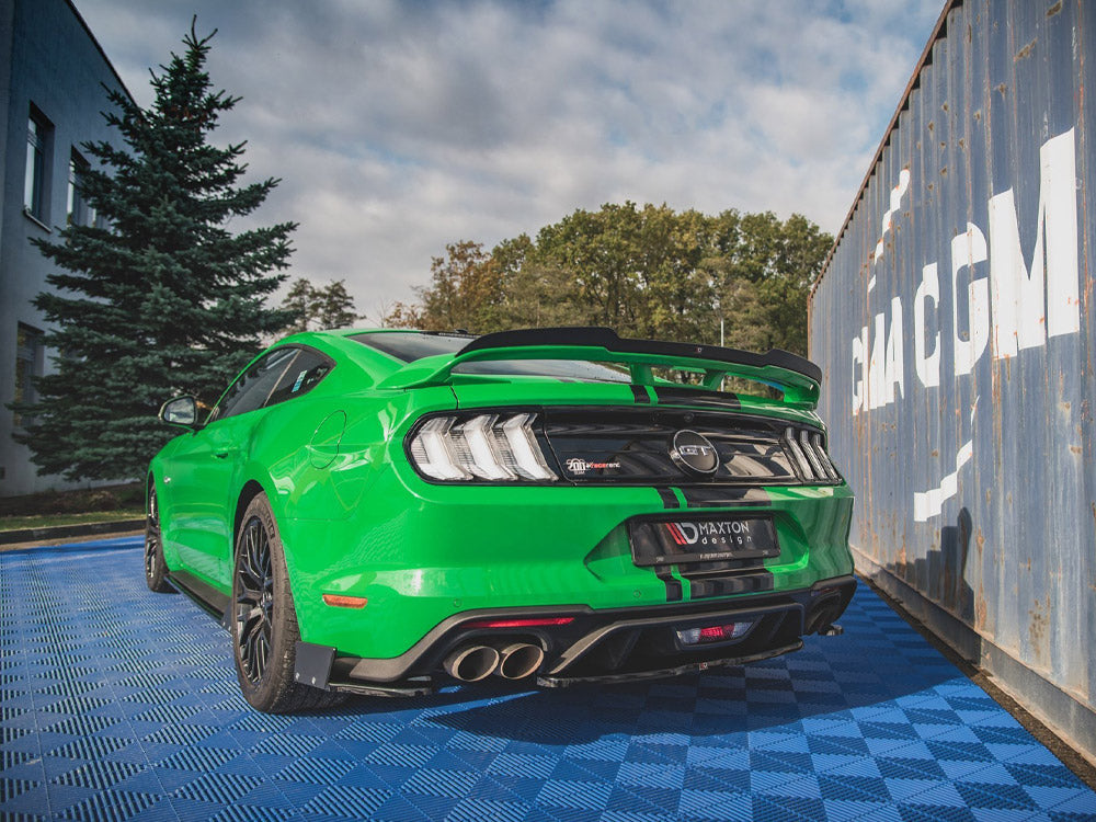Rear Side Splitters V.1 + Flaps Ford Mustang GT Mk6 Facelift - Wayside Performance 