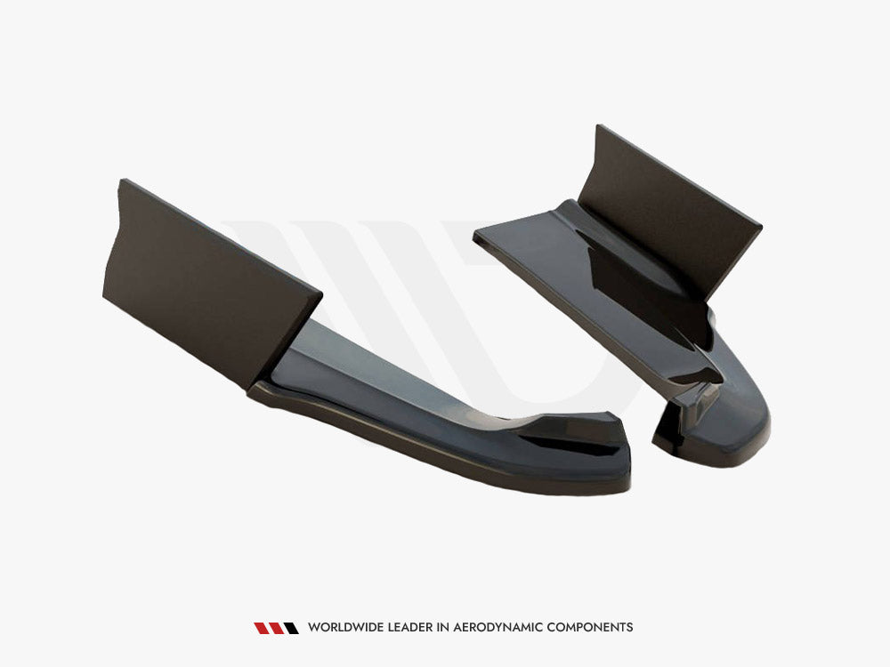 Rear Side Splitters V.1 + Flaps Ford Mustang GT Mk6 Facelift - Wayside Performance 