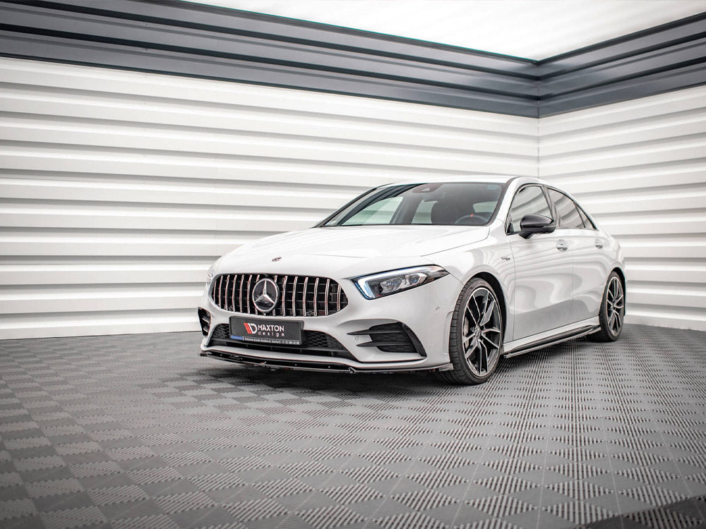 Front Splitter V.4 Mercedes A35 AMG / AMG-Line W177 - Wayside Performance 