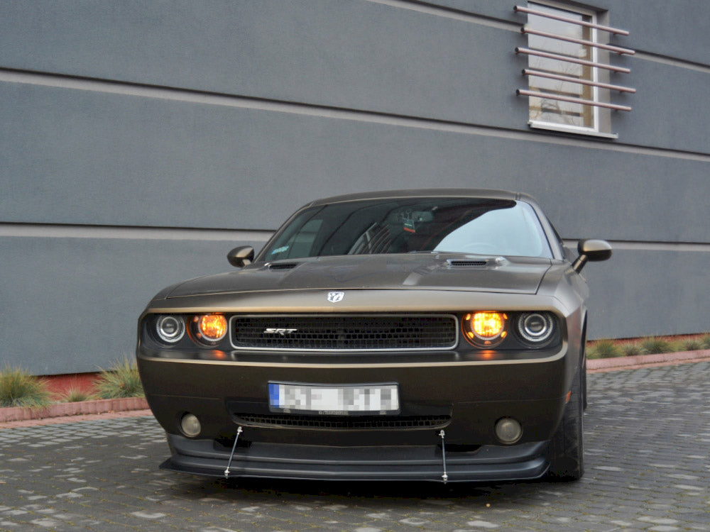 Hybrid Front Splitter V.1 Dodge Challenger Mk3 PHASE-1 SRT8 Coupe - Wayside Performance 