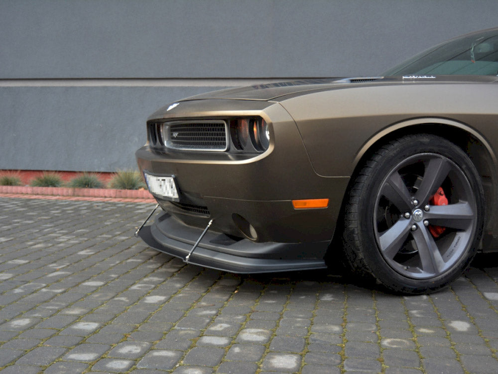 Hybrid Front Splitter V.1 Dodge Challenger Mk3 PHASE-1 SRT8 Coupe - Wayside Performance 