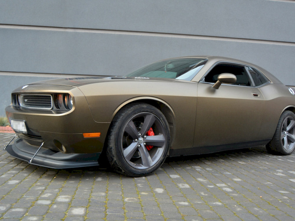 Hybrid Front Splitter V.1 Dodge Challenger Mk3 PHASE-1 SRT8 Coupe - Wayside Performance 
