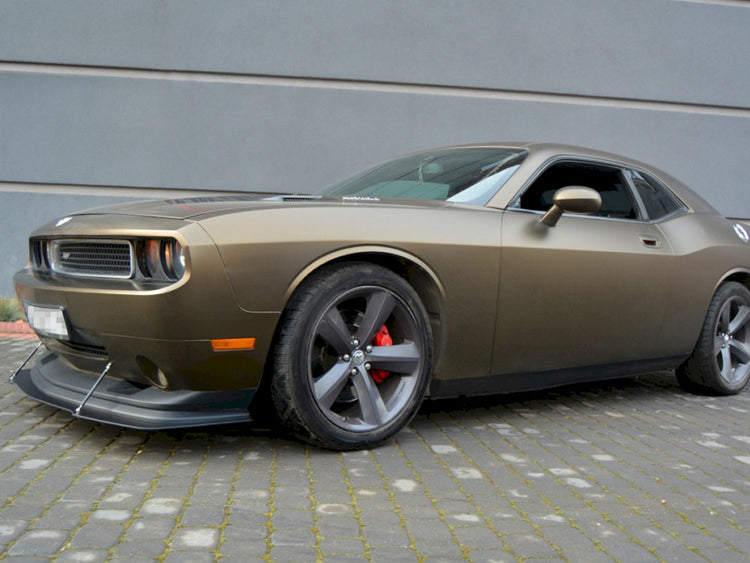 Hybrid Front Splitter V.1 Dodge Challenger Mk3 PHASE-1 SRT8 Coupe - Wayside Performance 