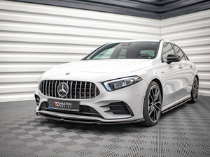 Front Splitter V.5 Mercedes A35 AMG / AMG-Line W177 - Wayside Performance 