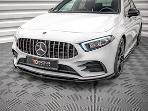 Front Splitter V.5 Mercedes A35 AMG / AMG-Line W177 - Wayside Performance 