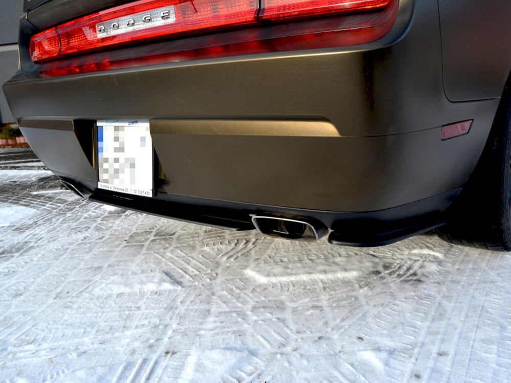 Rear Side Splitters Dodge Challenger Mk3 PHASE-1 SRT8 Coupe - Wayside Performance 