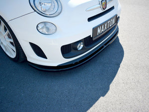 Front Splitter V.2 Fiat 500 MK1 Abarth (2008-2012) - Wayside Performance 