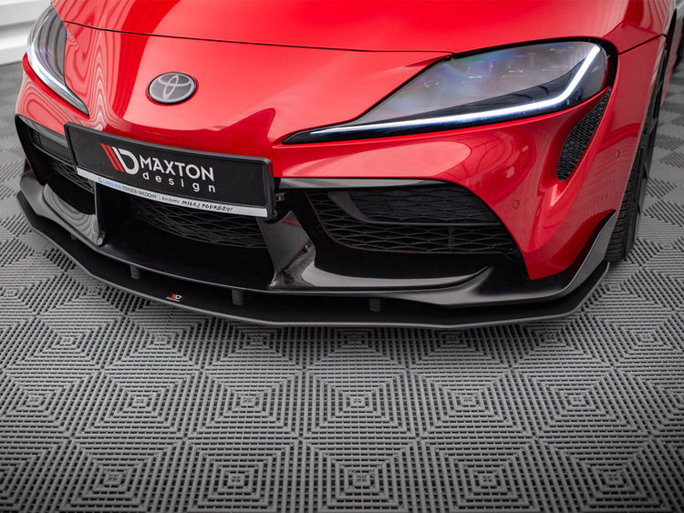 Street PRO Front Splitter Toyota Supra MK5 (2019-) - Wayside Performance 
