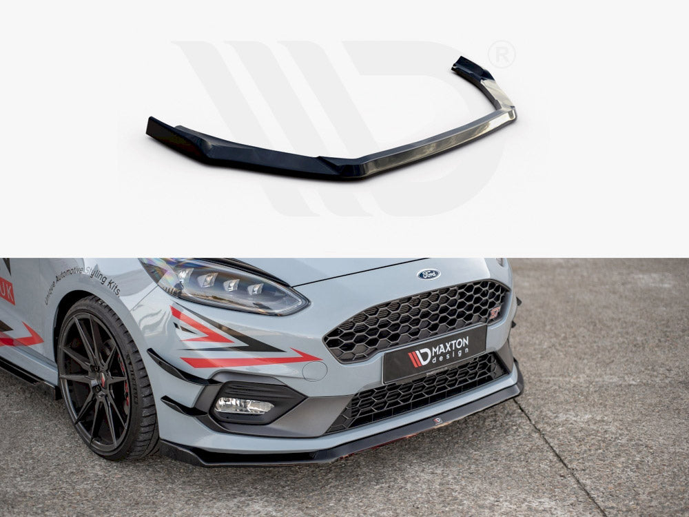 Front Splitter V.5 Ford Fiesta Mk8 St / St-line (2017-) - Wayside Performance 