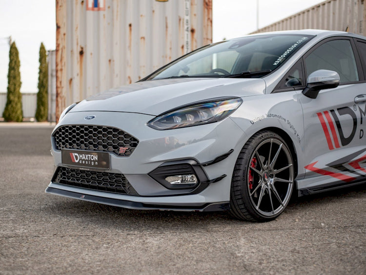 Front Bumper Wings (Canards) V.2 Ford Fiesta Mk8 St / St-line - Wayside Performance 