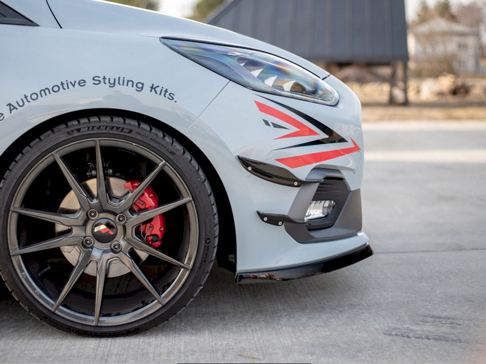 Front Bumper Wings (Canards) V.2 Ford Fiesta Mk8 St / St-line - Wayside Performance 