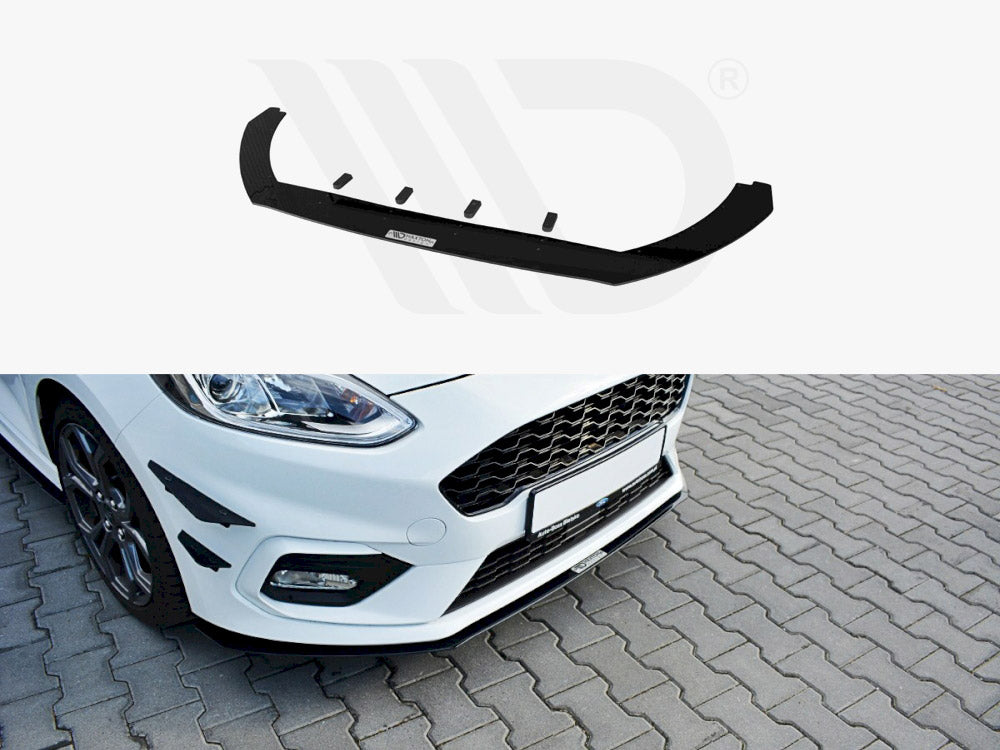 Front Racing Splitter V.2 Fiesta MK8 ST / St-line (2017-) - Wayside Performance 