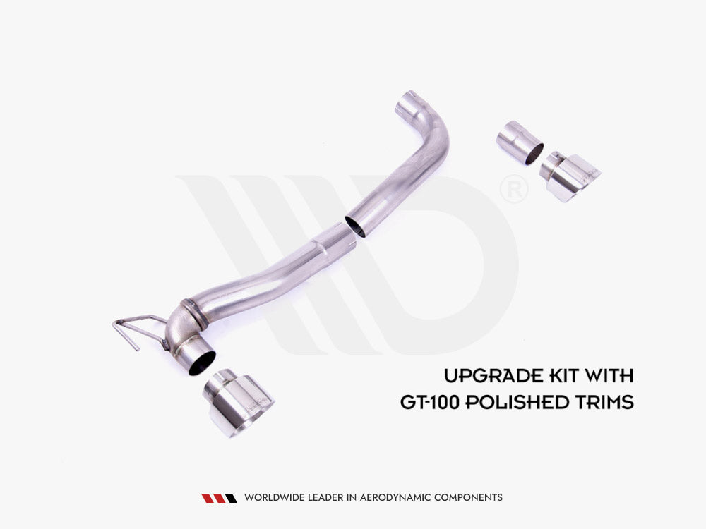 Rear Diffuser + Milltek RS Upgrade KIT - Ford Fiesta MK8 ST & MK8.5 ST (2018-2022) - Wayside Performance 