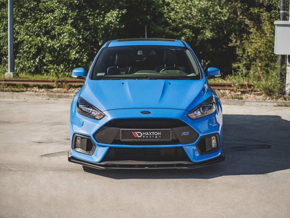 Street PRO Front Splitter + Flaps Ford Focus RS Mk3 - Wayside Performance 