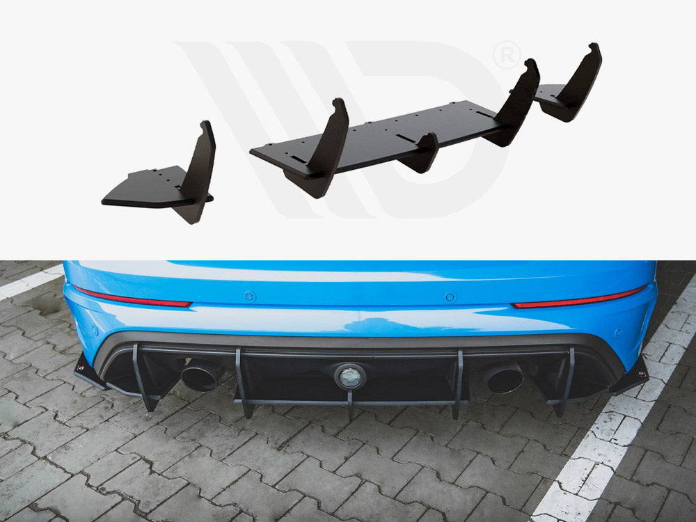 Street PRO Rear Diffuser Ford Focus RS Mk3 - Wayside Performance 