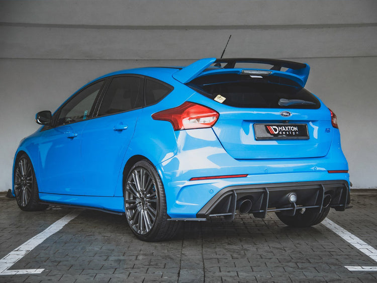 Street PRO Rear Side Splitters Ford Focus RS Mk3 - Wayside Performance 