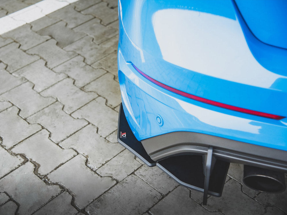 Street PRO Rear Side Splitters Ford Focus RS Mk3 - Wayside Performance 
