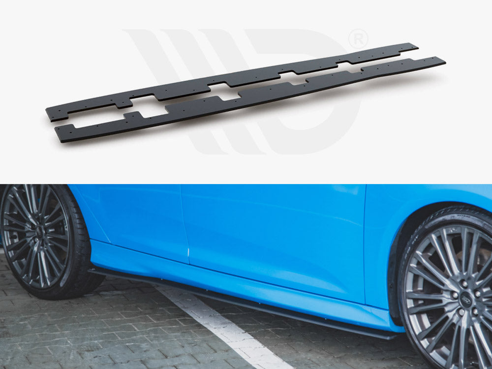 Street PRO Side Skirts Diffusers Ford Focus RS Mk3 - Wayside Performance 