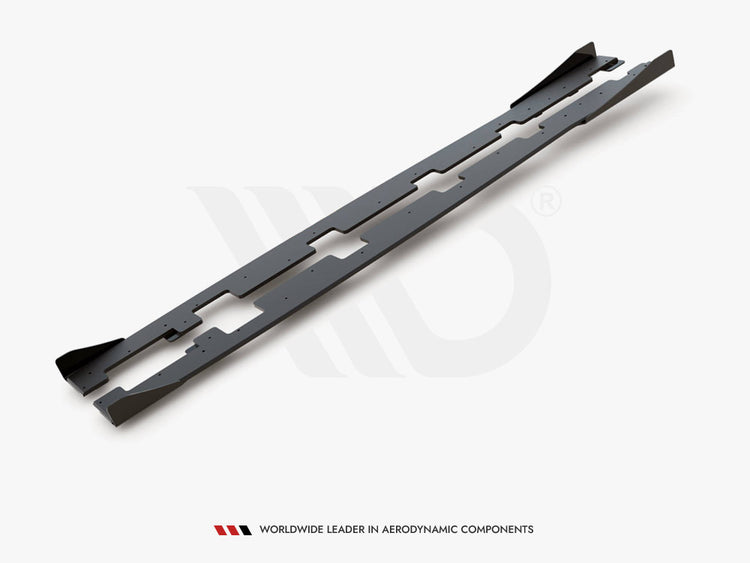 Street PRO Side Skirts Diffusers + Flaps Ford Focus RS Mk3 - Wayside Performance 