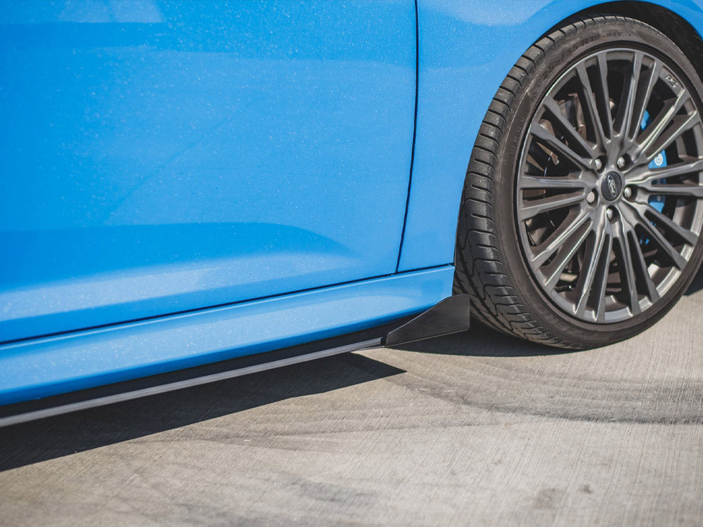 Street PRO Side Skirts Diffusers + Flaps Ford Focus RS Mk3 - Wayside Performance 