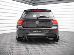Central Rear Splitter (Vertical Bars) BMW 1 F20 - Wayside Performance 