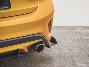 Street PRO Rear Side Splitters (+flaps) Ford Focus ST Mk4 - Wayside Performance 