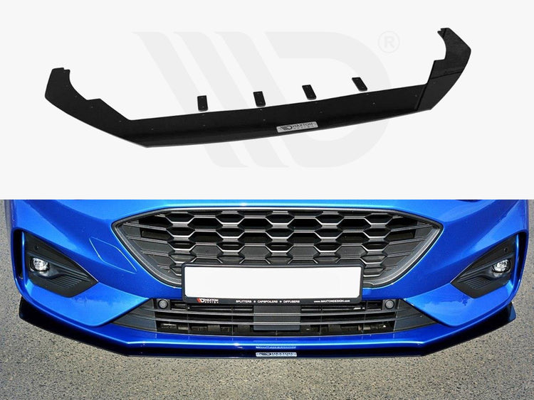 Racing Front Splitter Ford Focus ST / ST-Line Mk4 - Wayside Performance 