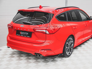 Rear Side Splitters V.2 Ford Focus ST-Line Estate Mk4 (2018-) - Wayside Performance 