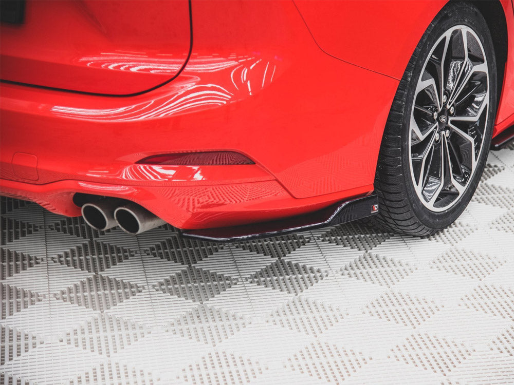 Rear Side Splitters V.2 Ford Focus ST-Line Estate Mk4 (2018-) - Wayside Performance 
