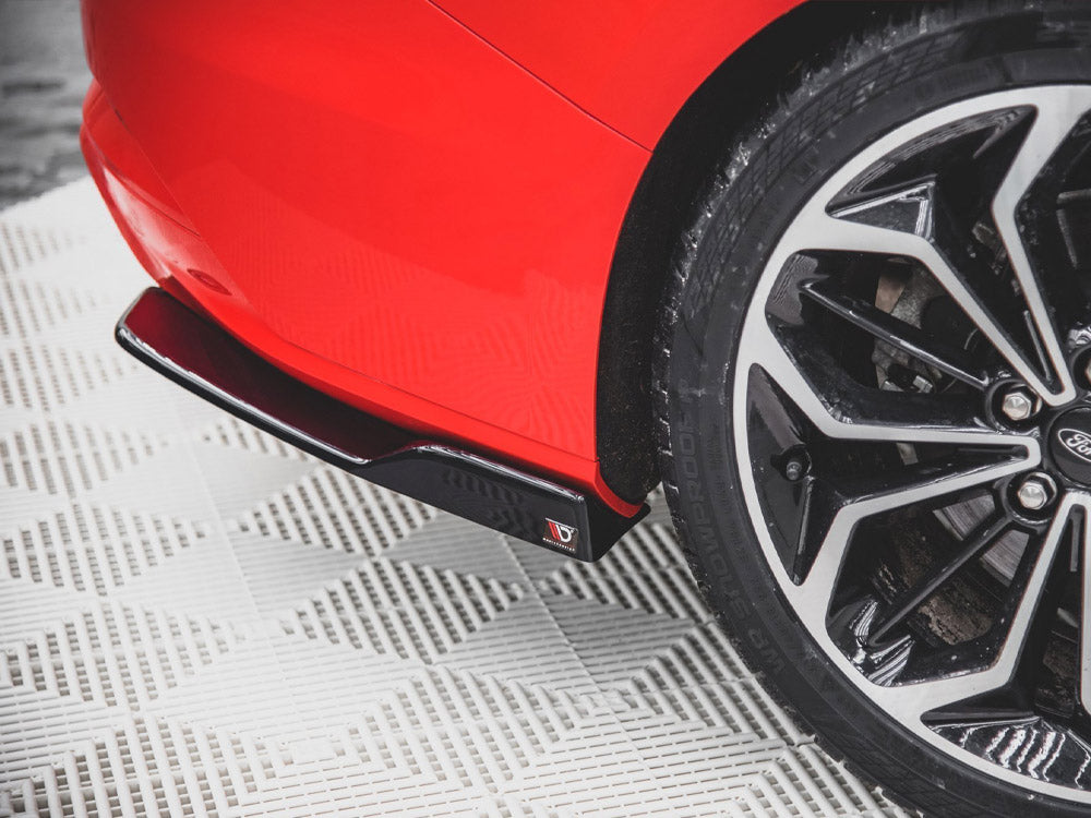 Rear Side Splitters V.2 Ford Focus ST-Line Estate Mk4 (2018-) - Wayside Performance 