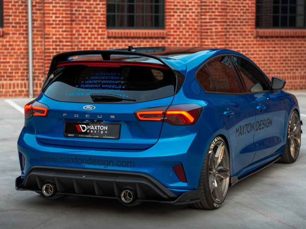 Rear Splitter Ford Focus MK4 ST-Line (2018-UP) - Wayside Performance 
