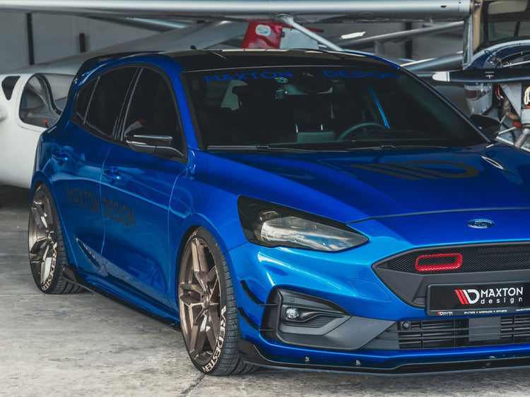 Maxton Design Side Skirt Diffusers Ford Focus Mk4 St / St-line - Wayside Performance 