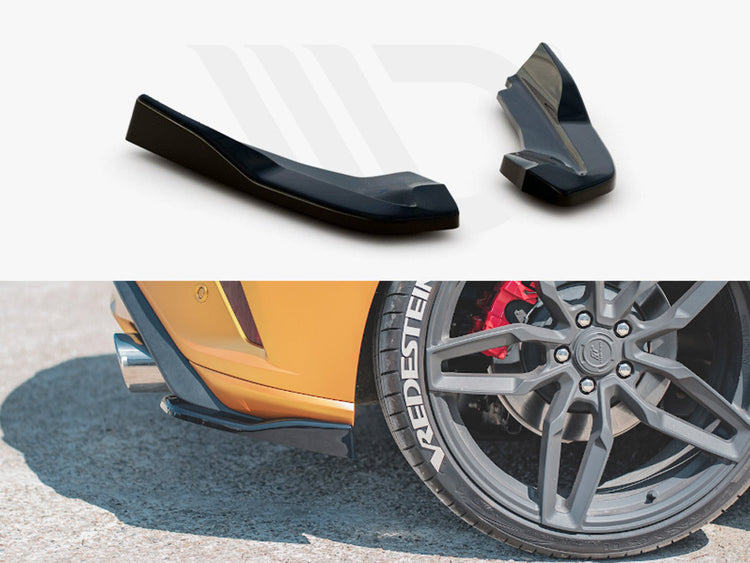 Rear Side Splitters V.2 Ford Focus Mk4 St (2019-) - Wayside Performance 