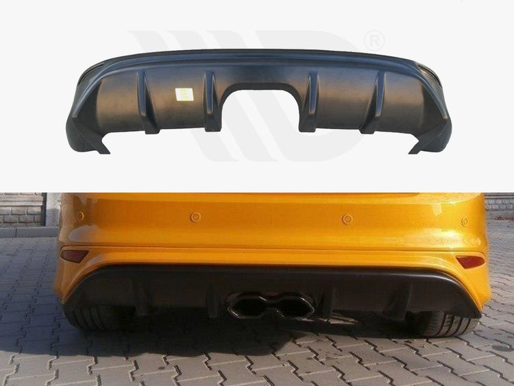 Rear Valance RS2015 Look Ford Focus Mk3 ST Preface - Wayside Performance 