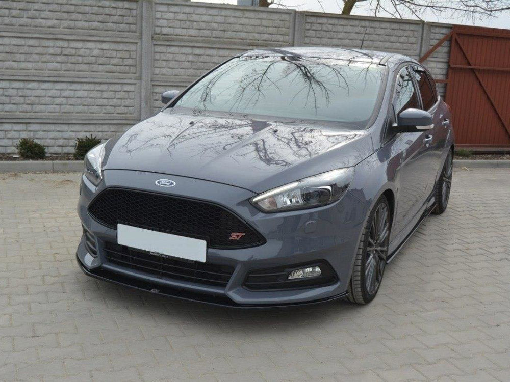 Front Splitter V.2 Focus St Mk3 Facelift Model - Wayside Performance 